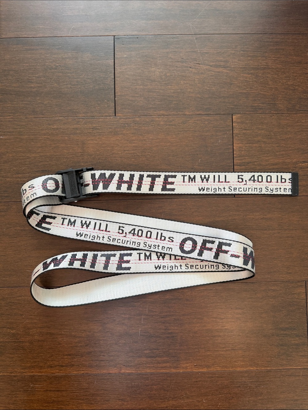 Off-White industrial design belt